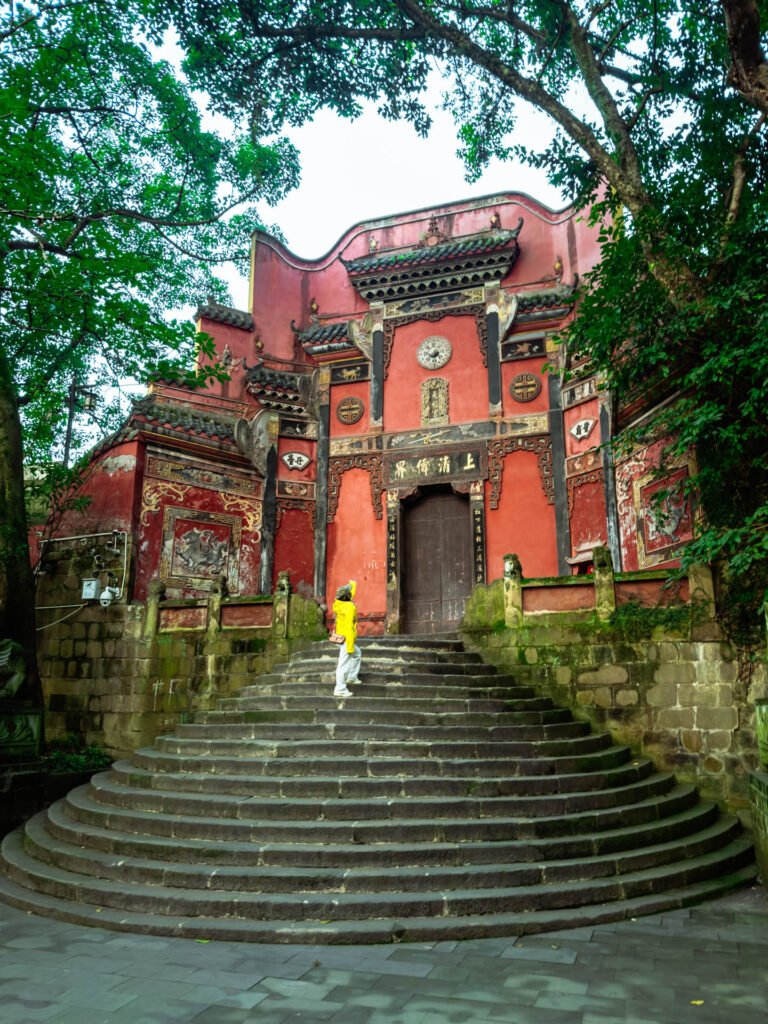 Experience Chinese spirituality at the century-old Laojundong temple on a private guided tour