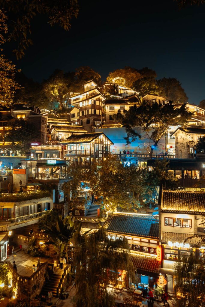 Perfect photo spot in Xiahao Lane during our private 'Mountain City' tour